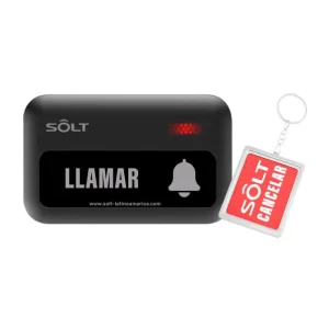 Botón SOLT Mod. SB9-2XBK/WH-M